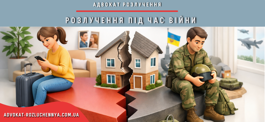 Розлучення під час війни в Україні через суд із військовослужбовцем та поділом майна
